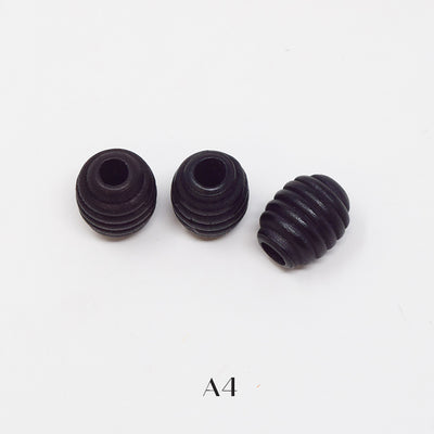 Wood beads for macrame, garlands and crafts