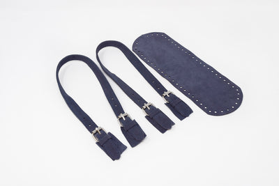 LEATHER HANDBAG BASES AND HANDLES