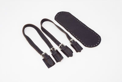 LEATHER HANDBAG BASES AND HANDLES