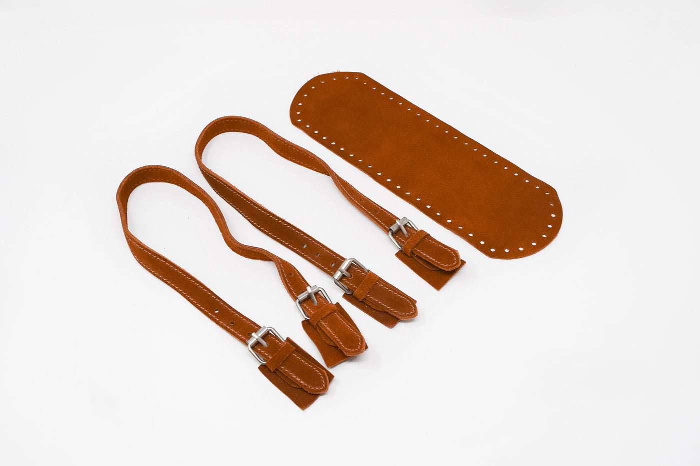 LEATHER HANDBAG BASES AND HANDLES