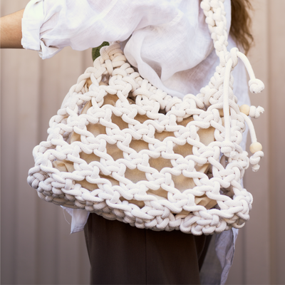 CHUNKY MACRAME HANDBAG DIY KIT