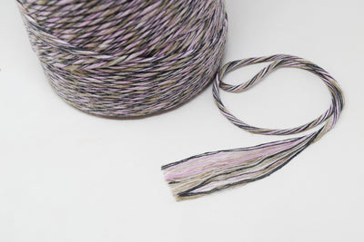 FIBER MIX CORD ZERO WASTE 4 MM - 1 SINGLE STRAND - PINK COMBINATION