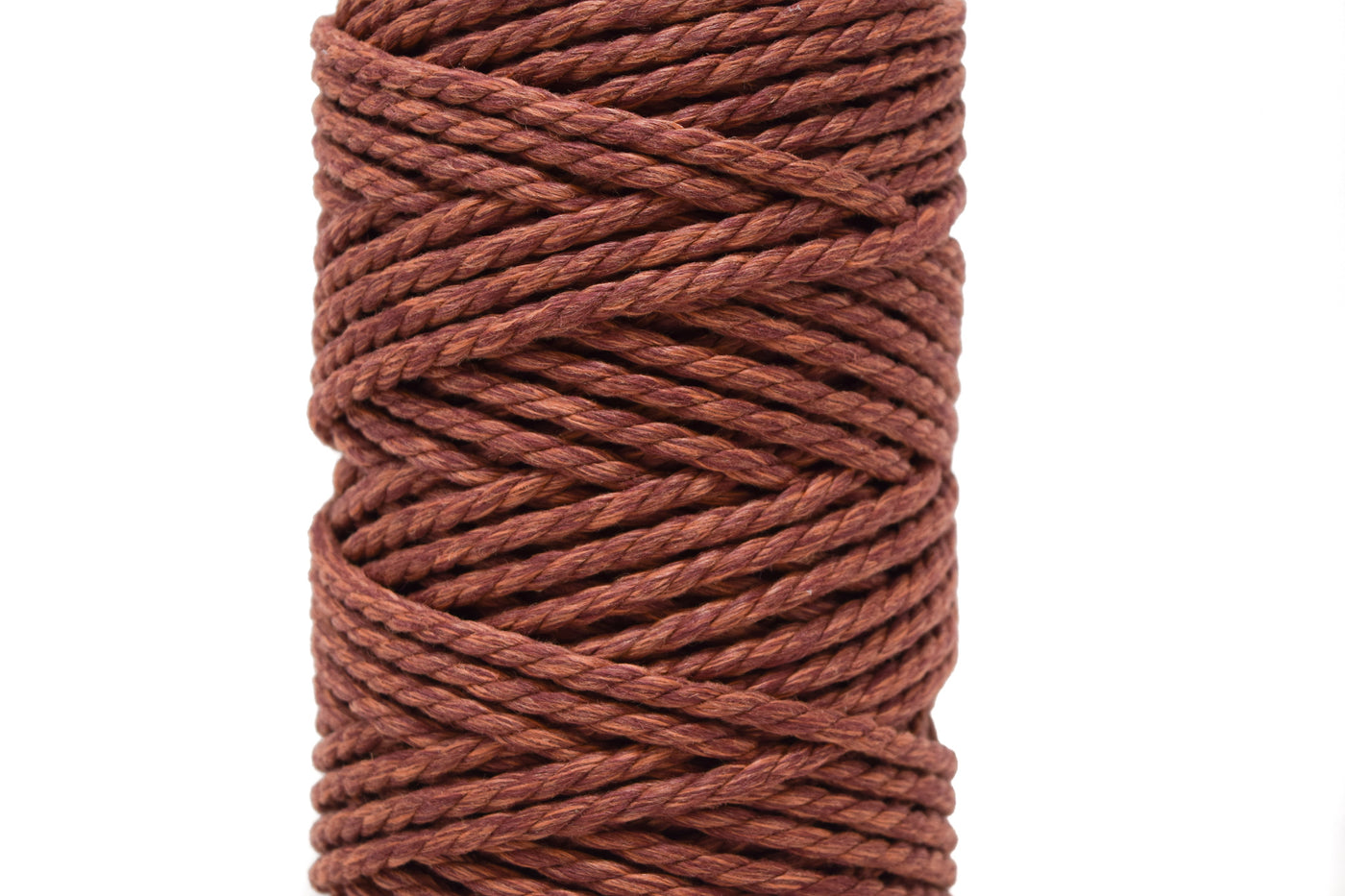 OUTDOORS RECYCLED POLYPROPYLENE ROPE 5 MM - 3 PLY - FIERY RED COLOR