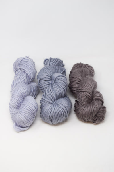 MERINO ART YARN - STORM GRAY