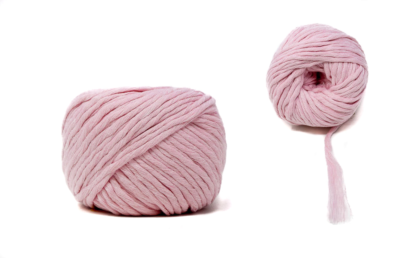 COTTON BALL ZERO WASTE 3 MM - BABY PINK COLOR