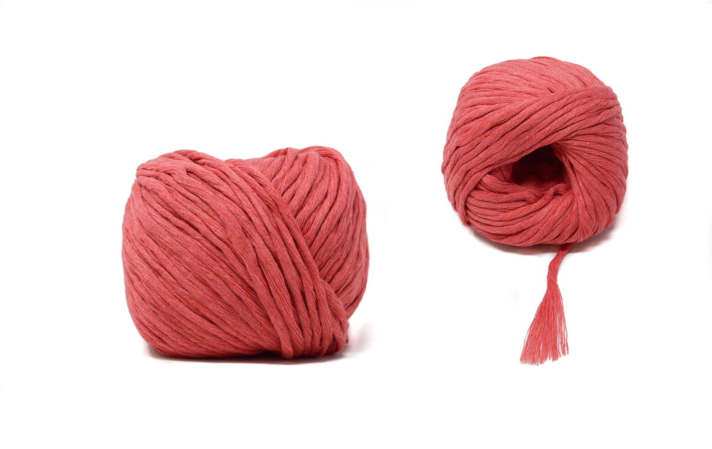 MACRAME COTTON CORD RECYCLED 3 MM - CANDY PINK COLOR – Ganxxet