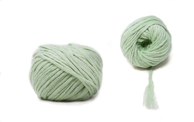 COTTON BALL ZERO WASTE 3 MM - MINT COLOR