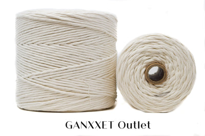 OUTLET SOFT COTTON CORD ZERO WASTE 4 MM - 1 SINGLE STRAND