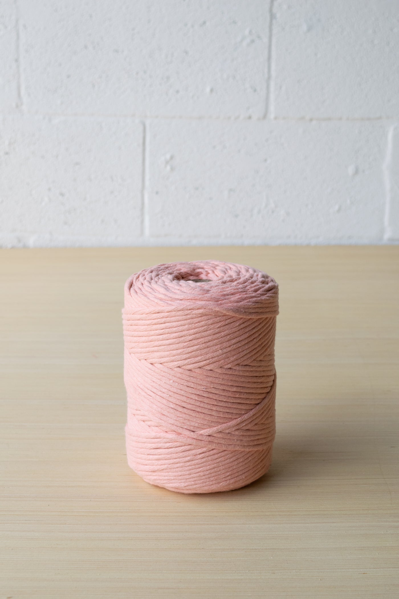 SOFT COTTON CORD ZERO WASTE 4 MM - 1 SINGLE STRAND - SHERBET COLOR