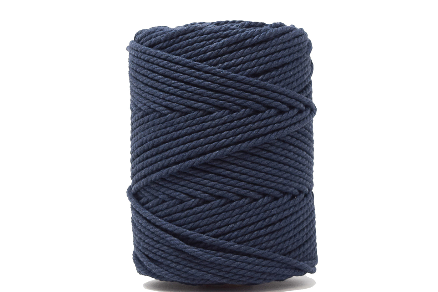 COTTON ROPE ZERO WASTE 3 MM - 3 PLY - NAVY BLUE COLOR