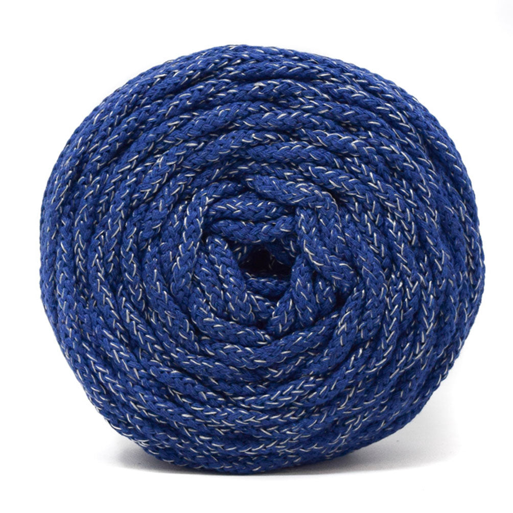SHEEN COLLECTION COTTON AIR 6 MM - DEEP LAGOON SILVER COLOR