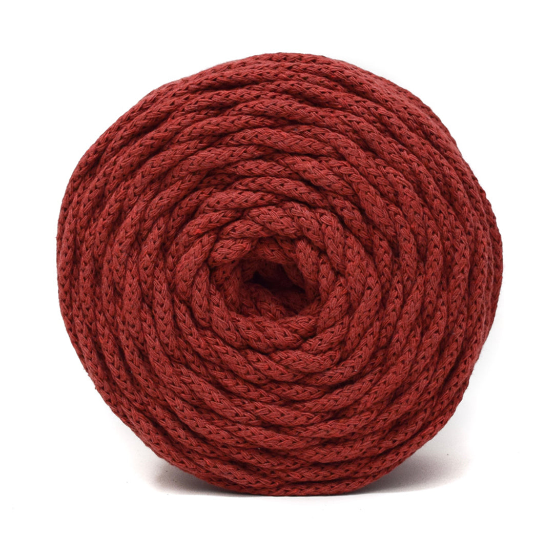 COTTON AIR 6 MM ZERO WASTE - RED BRICK COLOR