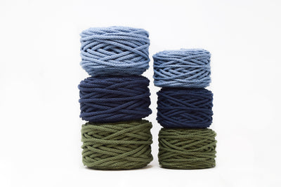 COTTON AIR 6 MM ZERO WASTE - NAVY BLUE COLOR