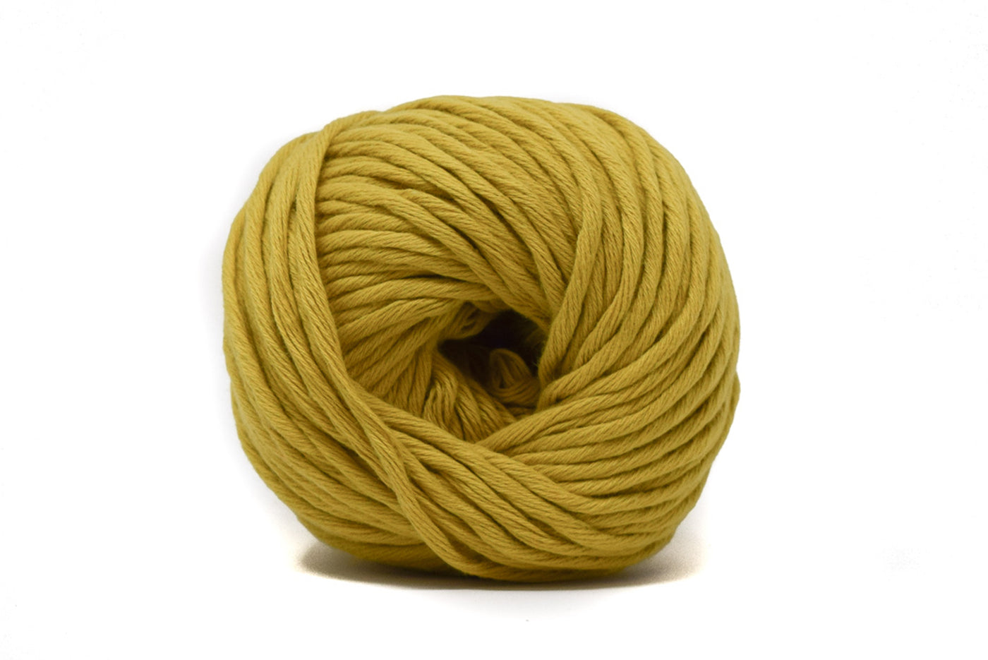 ORGANIC COTTON BALL 2MM - CITRON COLOR