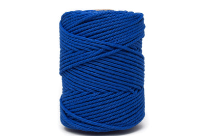 COTTON ROPE ZERO WASTE 3 MM - 3 PLY - ROYAL BLUE COLOR