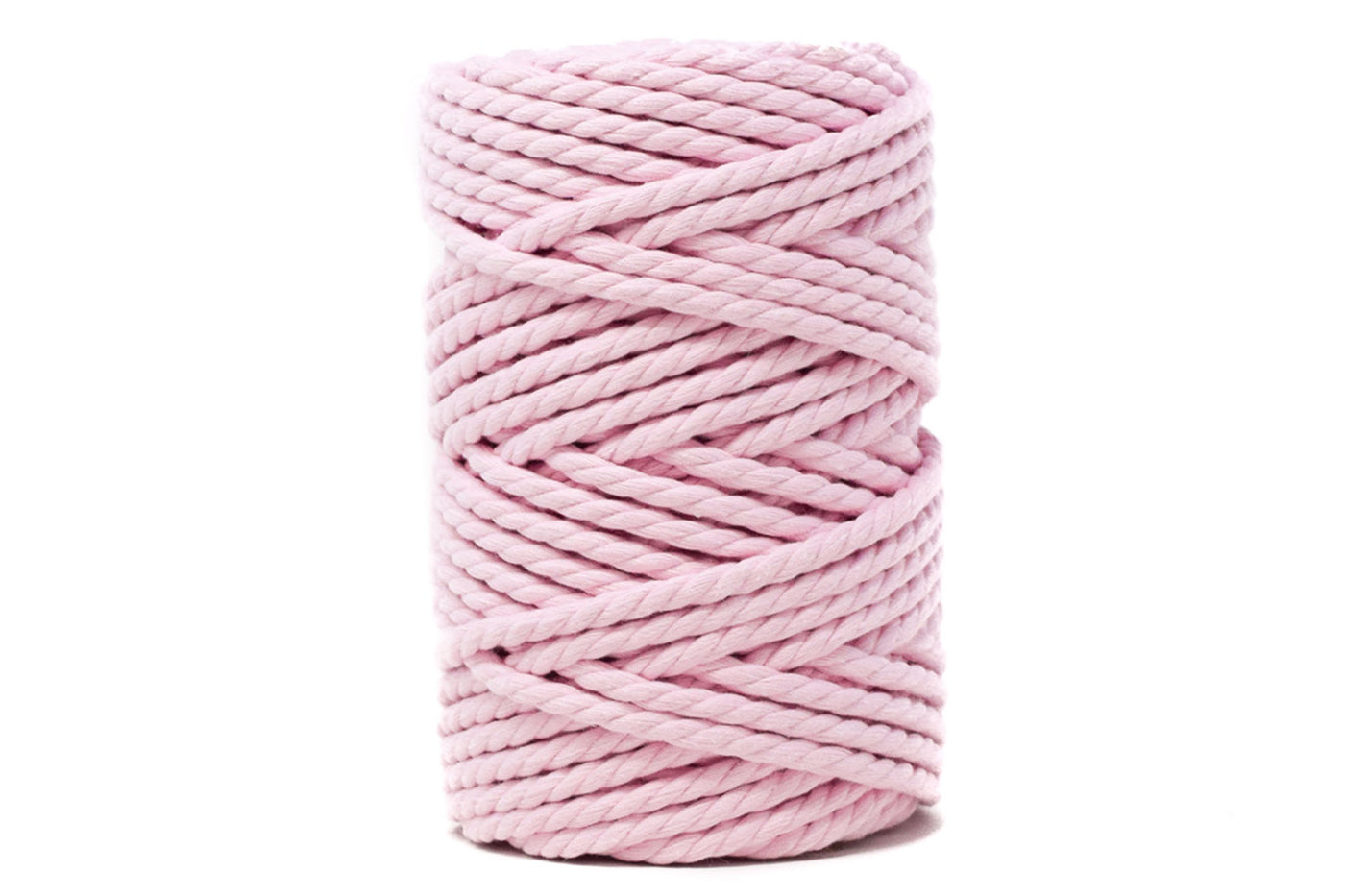 COTTON ROPE ZERO WASTE 5 MM - 3 PLY - BABY PINK COLOR