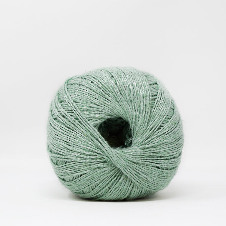 LINEN FLAMÉ - 3 STRANDS - MINT COLOR