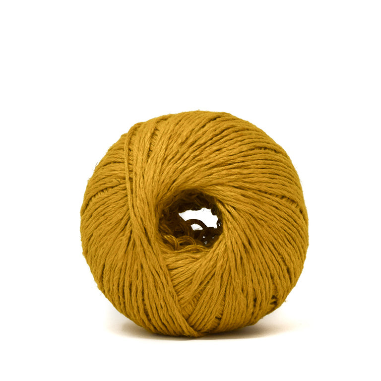 LINEN FLAMÉ - 6 STRANDS - MUSTARD COLOR (NEW FORMAT)