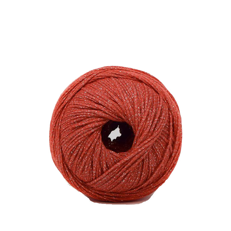 MAKO SPARKLY COTTON - TERRACOTTA COLOR