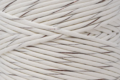 METALLIC COTTON CORD ZERO WASTE 4 MM - 1 SINGLE STRAND - BRONZE