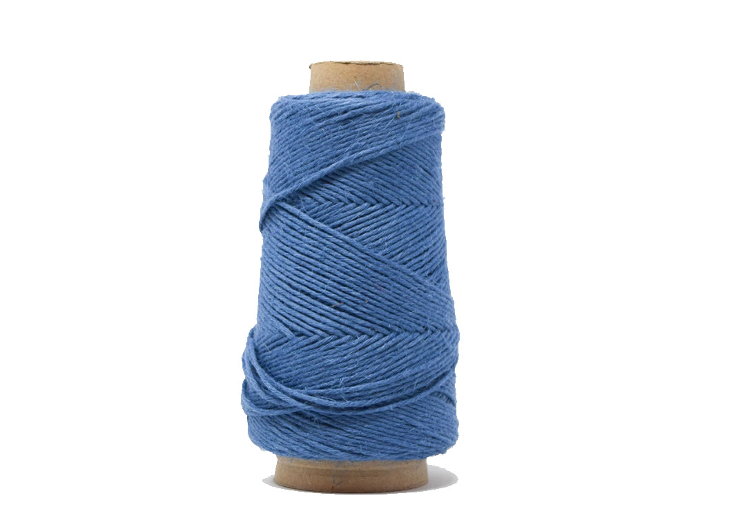 NATURAL LINEN - 1.5 MM - DENIM BLUE COLOR