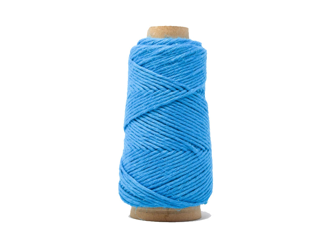 NATURAL LINEN - 2.5 MM - BLUE COLOR