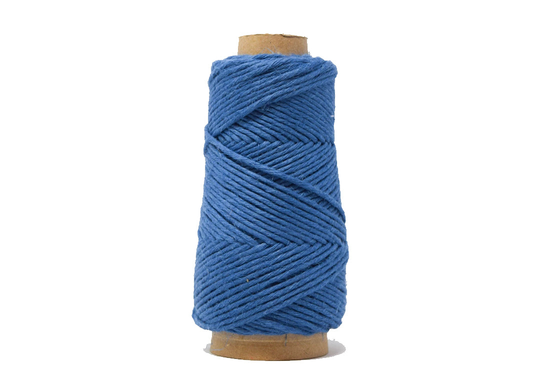 NATURAL LINEN - 2.5 MM - DENIM BLUE COLOR