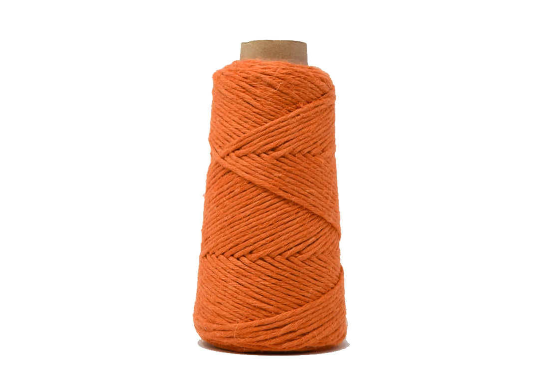 NATURAL LINEN - 2.5 MM - ORANGE COLOR