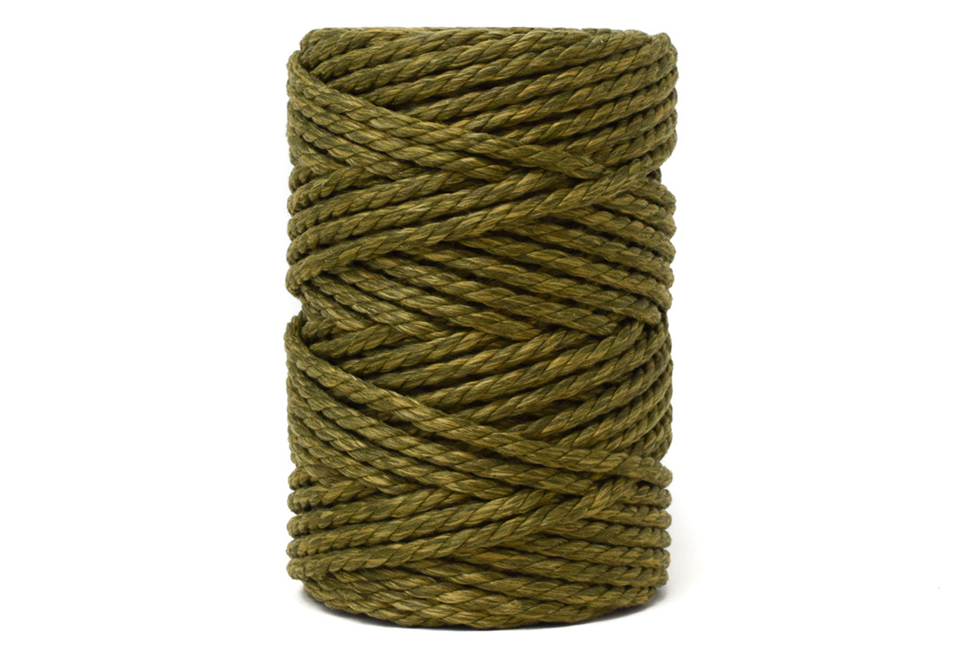 OUTDOORS RECYCLED POLYPROPYLENE ROPE 5 MM - 3 PLY - DARK GREEN COLOR