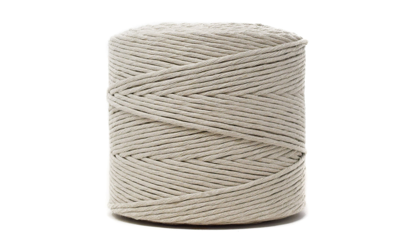 OUTLET SOFT COTTON CORD ZERO WASTE 4 MM - 1 SINGLE STRAND