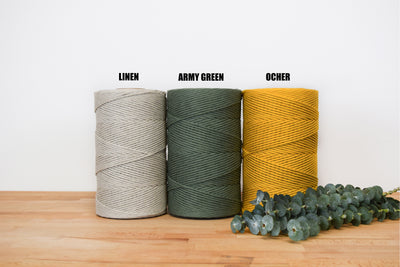 LINEN CORD ZERO WASTE 4 MM - 1 SINGLE STRAND