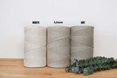 LINEN CORD ZERO WASTE 4 MM - 1 SINGLE STRAND