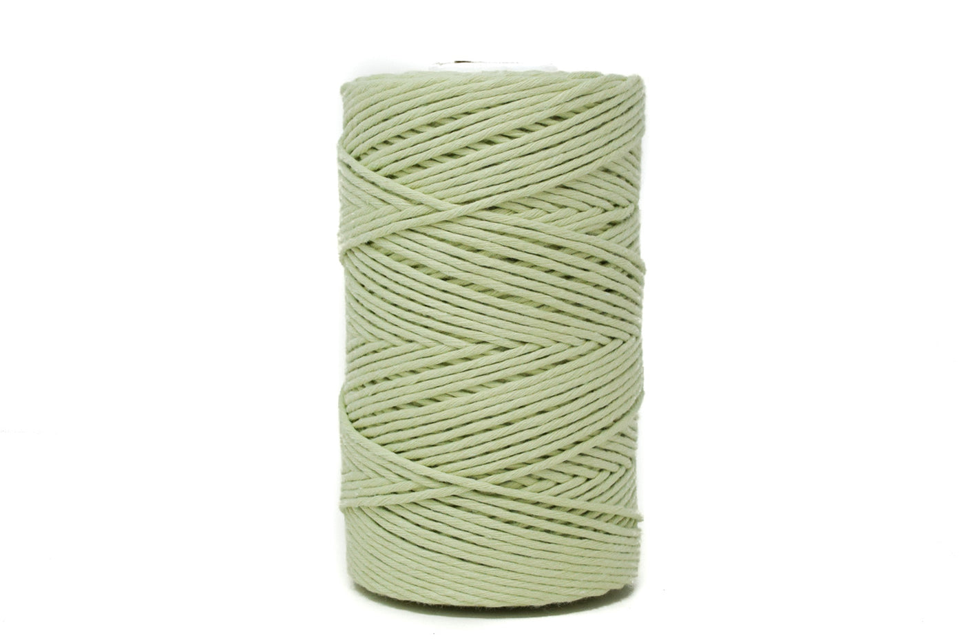 SOFT COTTON CORD ZERO WASTE 2 MM - 1 SINGLE STRAND - DILL COLOR