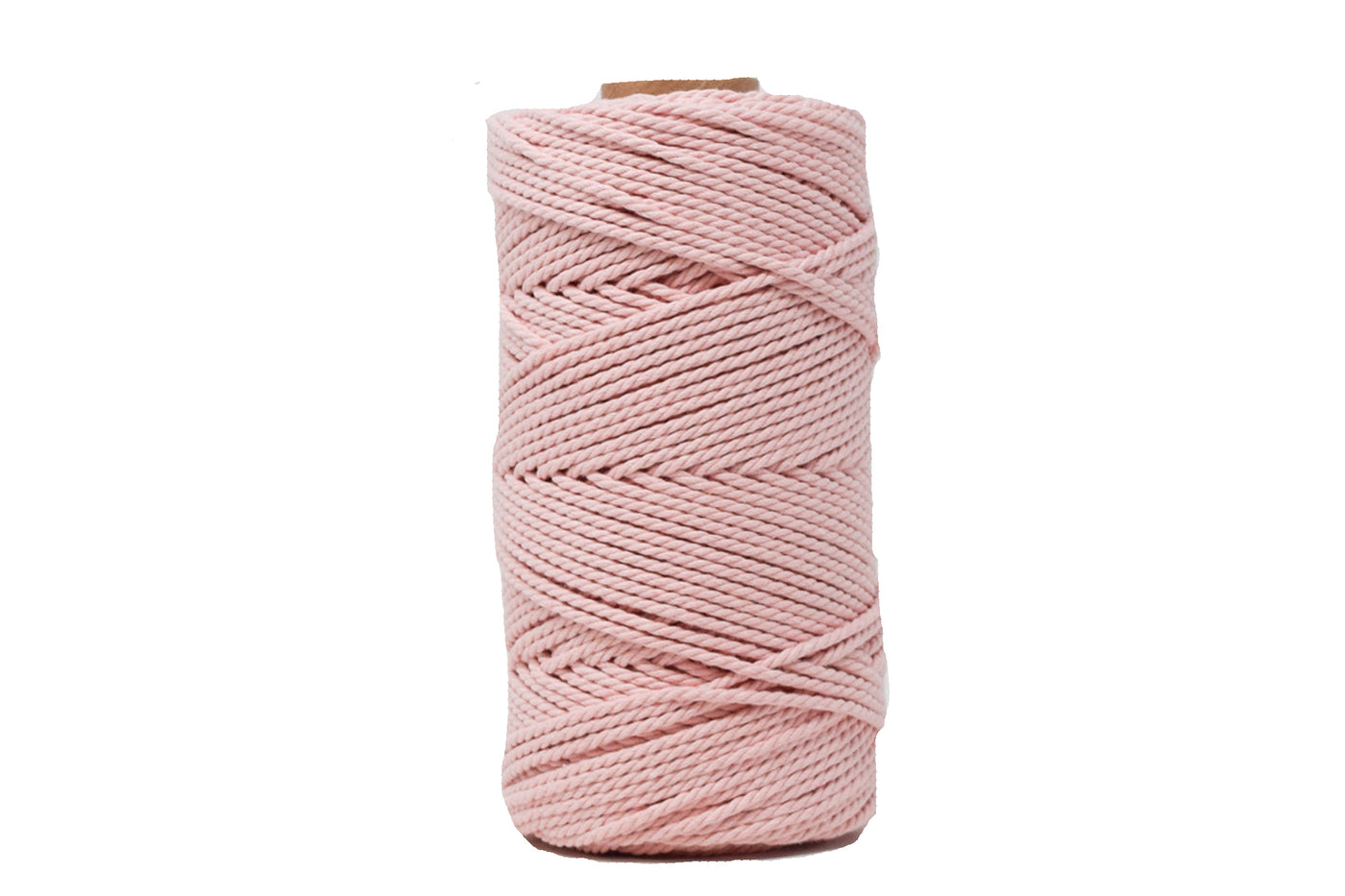 COTTON ROPE ZERO WASTE 2 MM - 3 PLY - CHERRY BLOSSOM COLOR