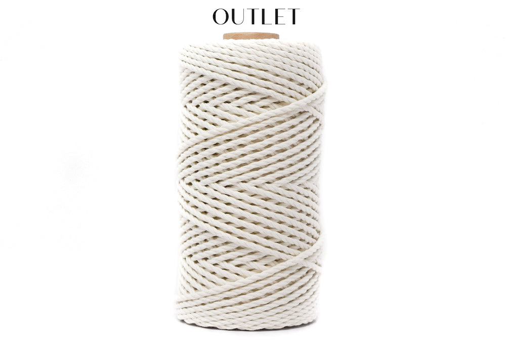 OUTLET COTTON ROPE ZERO WASTE 3 MM - 3 PLY