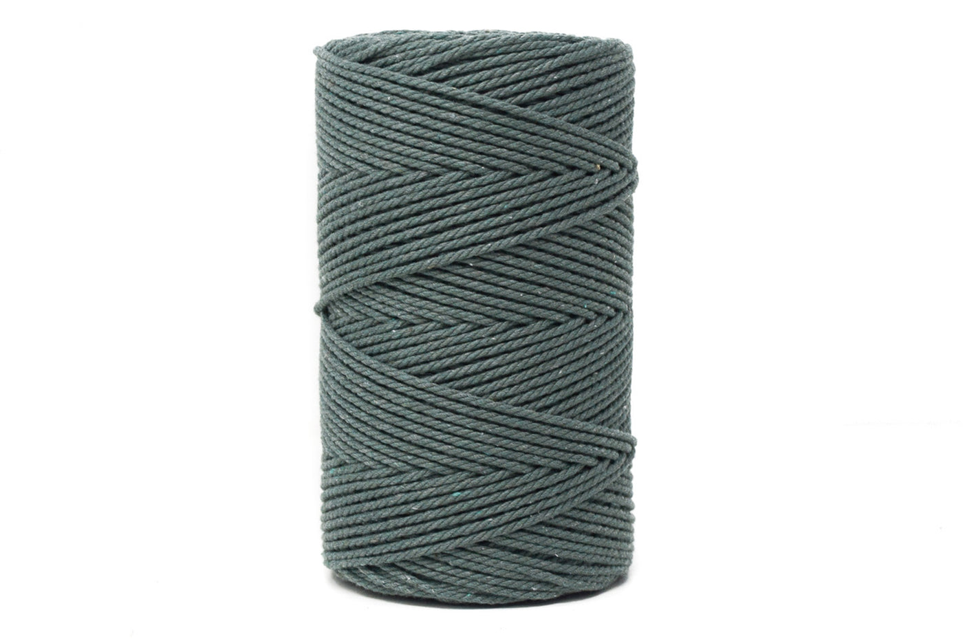 COTTON ROPE ZERO WASTE 2 MM - 3 PLY - JUNIPER COLOR