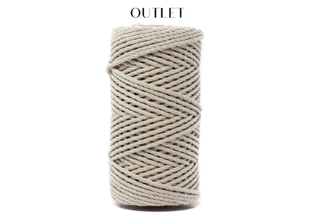 OUTLET COTTON ROPE ZERO WASTE 3 MM - 3 PLY