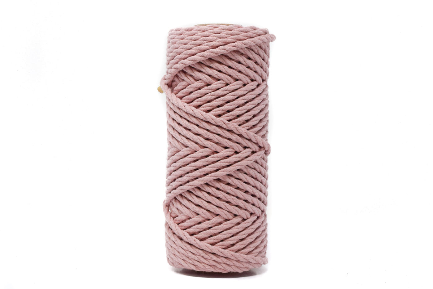 COTTON ROPE ZERO WASTE 5 MM - 3 PLY - BALLET PINK COLOR