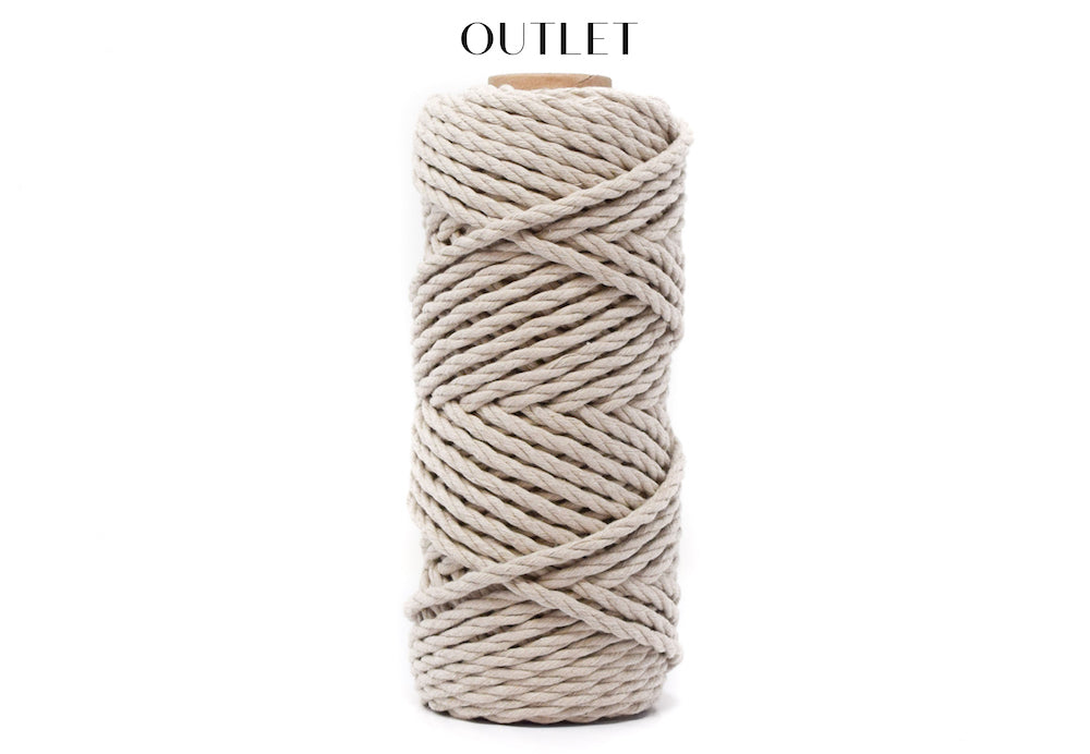 OUTLET COTTON ROPE ZERO WASTE 5 MM - 3 PLY