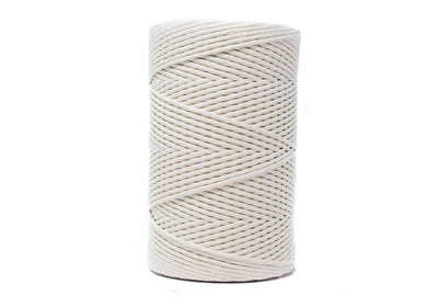 OUTLET SOFT COTTON CORD ZERO WASTE 4 MM - 1 SINGLE STRAND