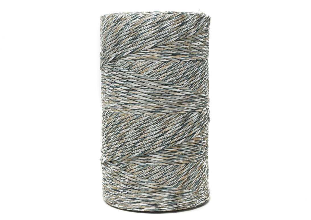FIBER MIX CORD ZERO WASTE 4 MM - 1 SINGLE STRAND - JADE COMBINATION