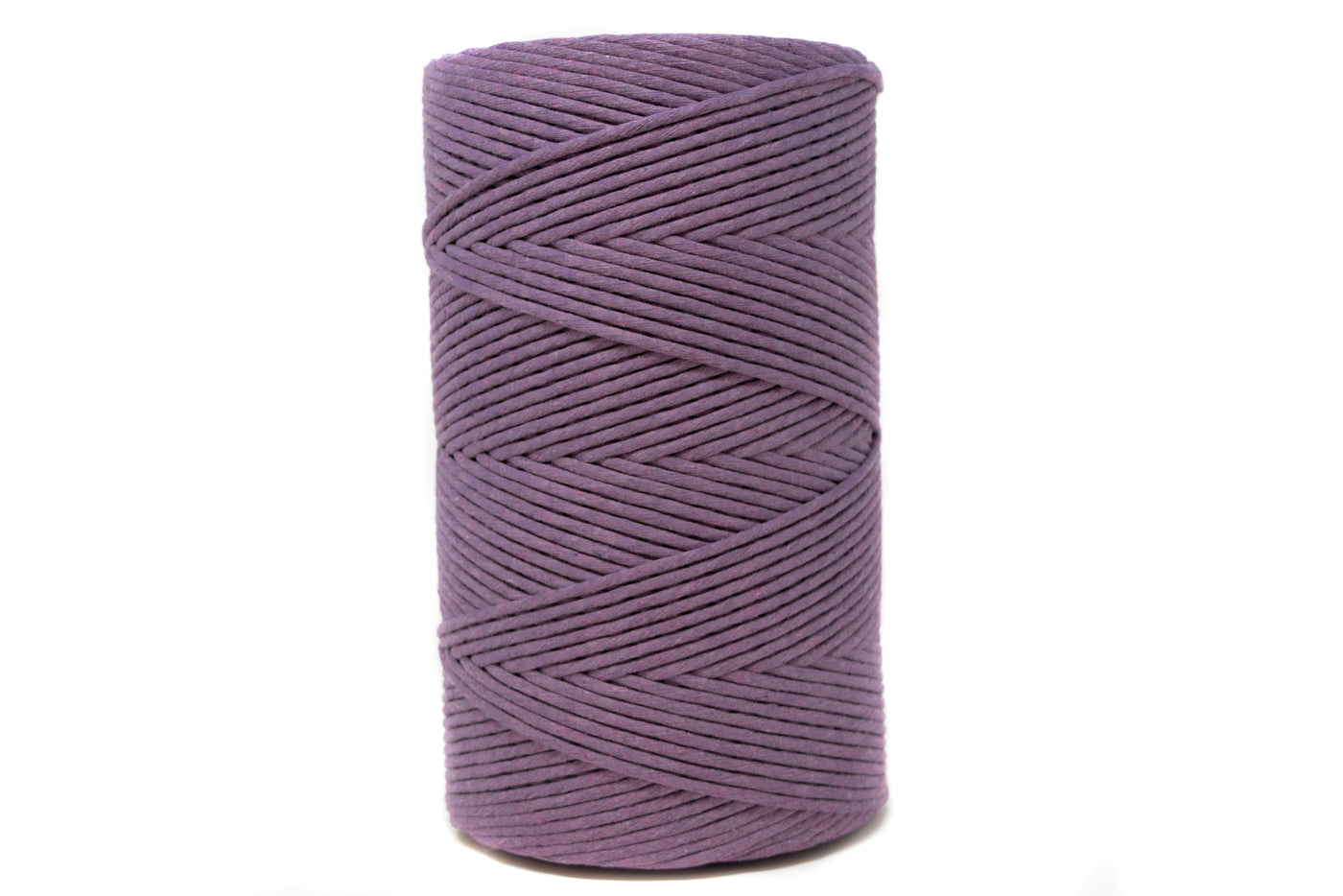 SOFT COTTON CORD ZERO WASTE 4 MM - 1 SINGLE STRAND - LAVENDER COLOR