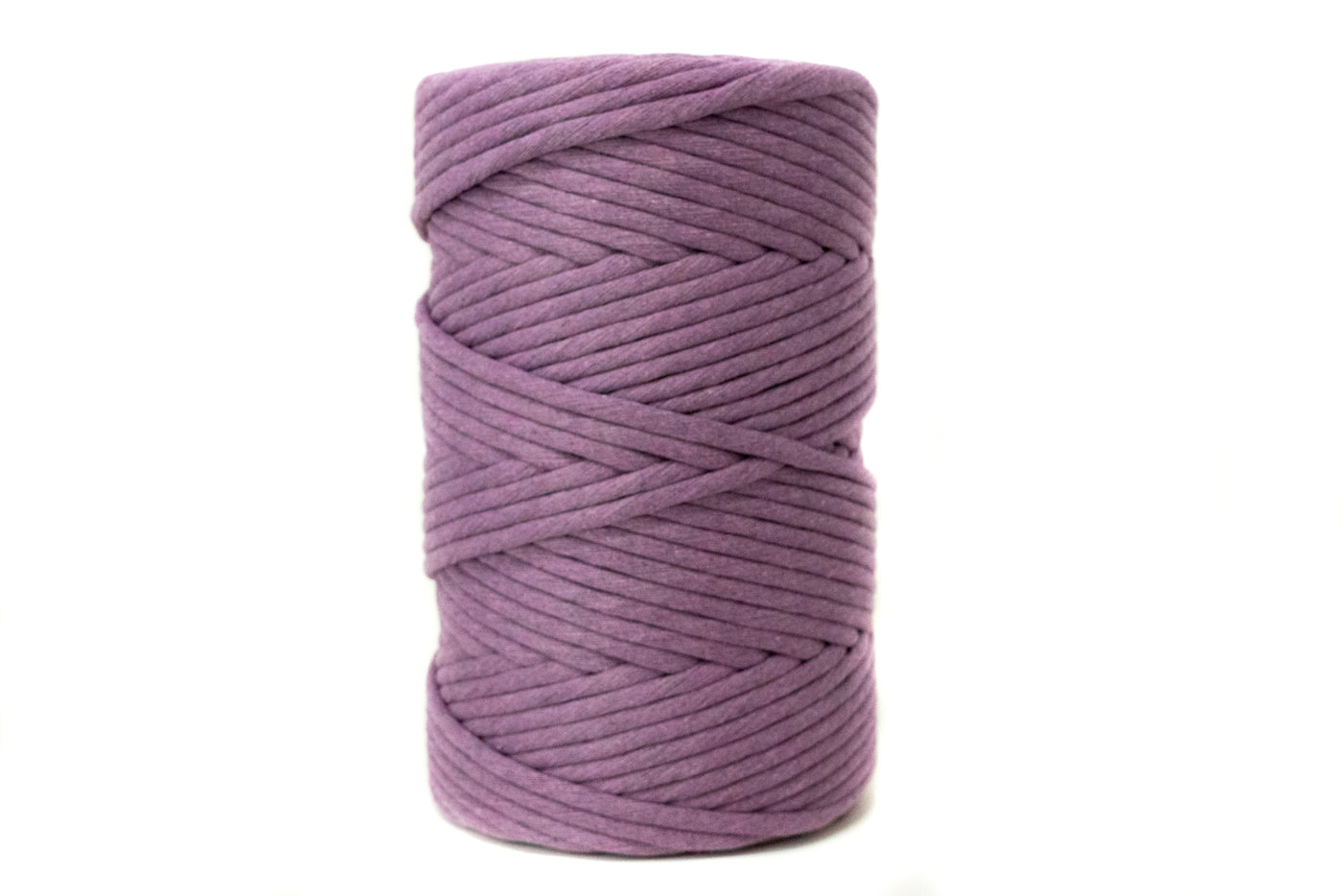 JUMBO SOFT COTTON CORD ZERO WASTE 8 MM - 1 SINGLE STRAND - LAVENDER COLOR