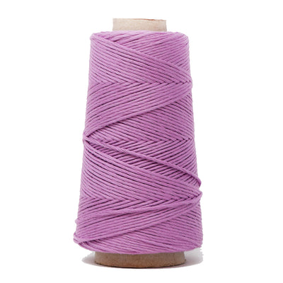 COMBED COTTON CONE 2 MM - MAUVE COLOR
