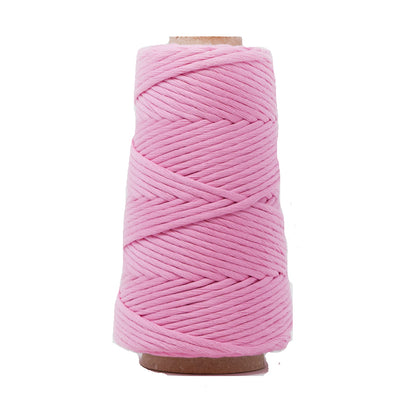 COMBED COTTON CONE 4 MM - PINK COLOR
