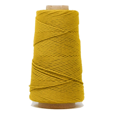 COMBED COTTON CONE 2 MM - PISTACHIO COLOR