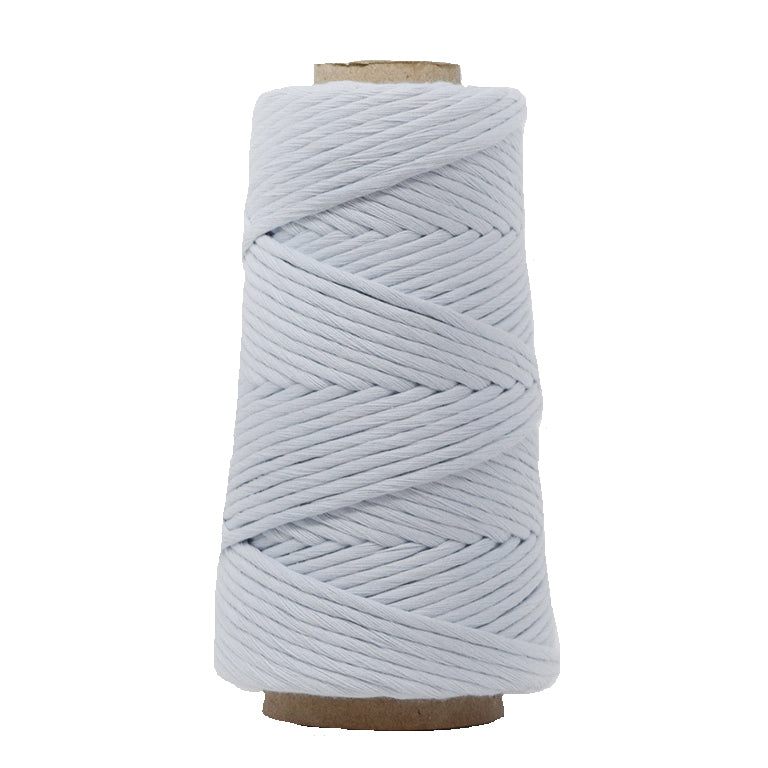 COMBED COTTON CONE 4 MM - SOFT BLUE COLOR