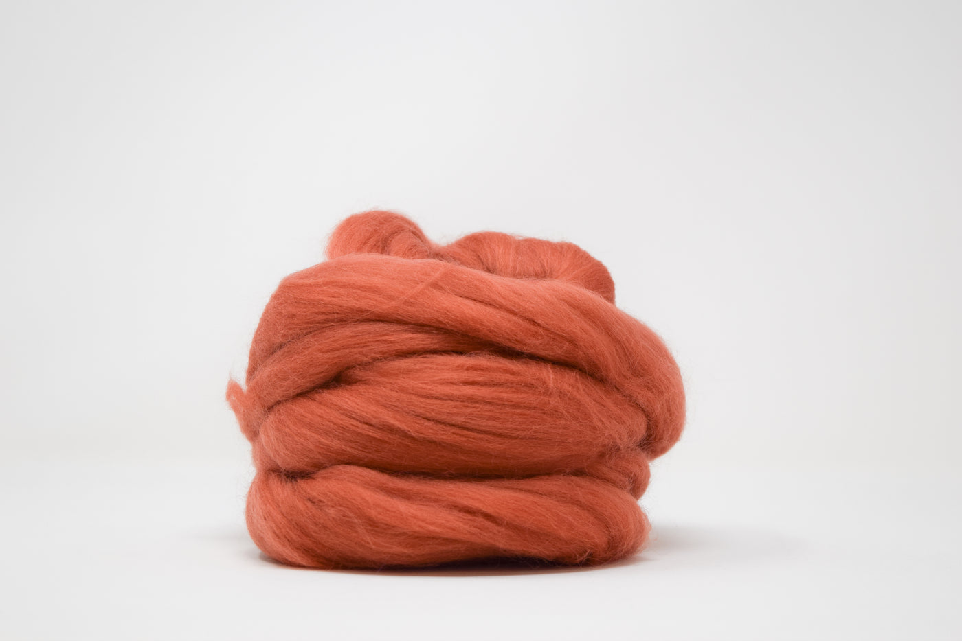 MERINO WOOL ROVING - CINNAMON