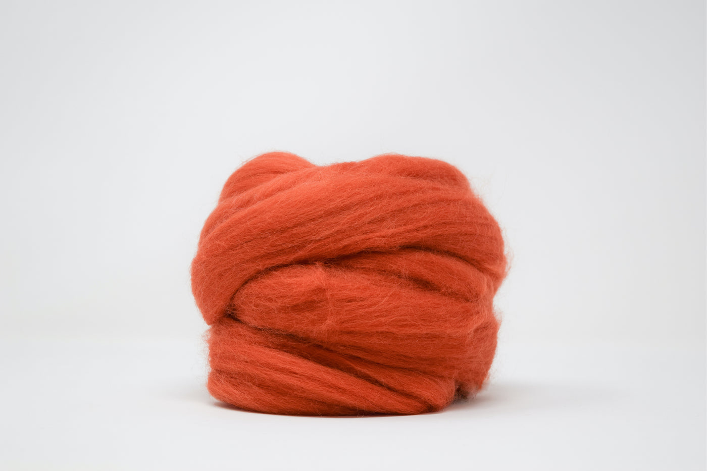 MERINO WOOL ROVING - GRAPEFRUIT