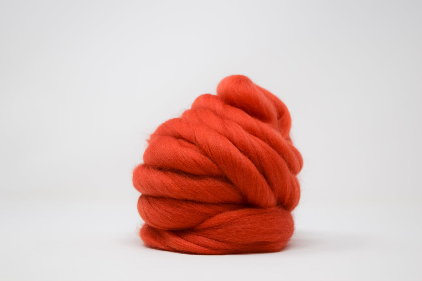 MERINO WOOL ROVING - PAPRIKA